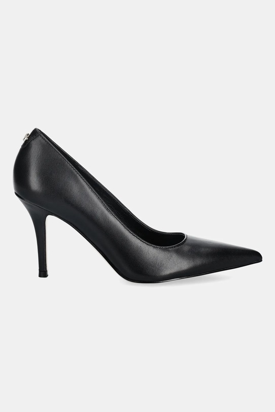 Guess szpilki skórzane PRINDY FLFPRN.LEA08.BLACK czarny SS26