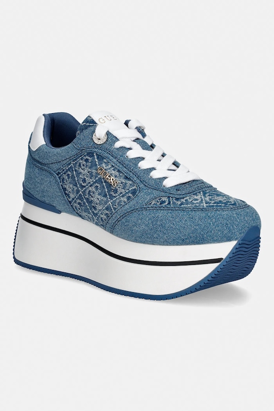 Αθλητικά Guess CAMRIO11 συνθετικό μπλε FLPC11.FAL12.DENIM