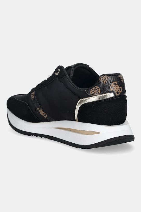 Obuwie Guess sneakersy EAGAR FLPEAG.FAL12.BLKBR czarny