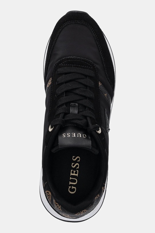 Guess sneakersy EAGAR czarny FLPEAG.FAL12.BLKBR