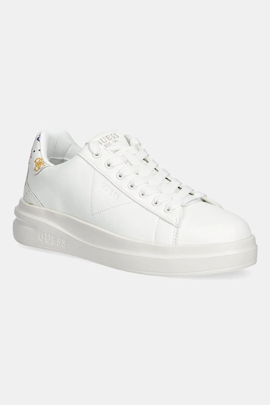 Guess sneakersy ELBINA11 pozostałe biały FLPE11.LEA12.WHITE