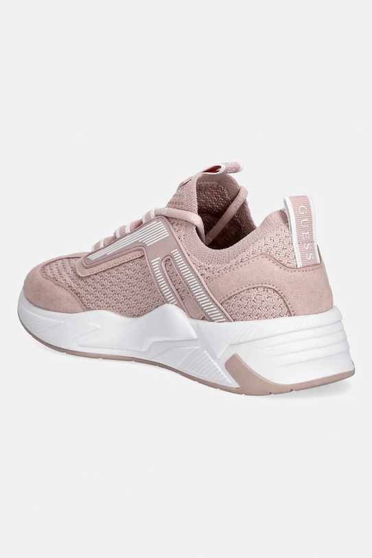 Obuwie Guess sneakersy GENGA FLPGEN.FAB12.PINK różowy
