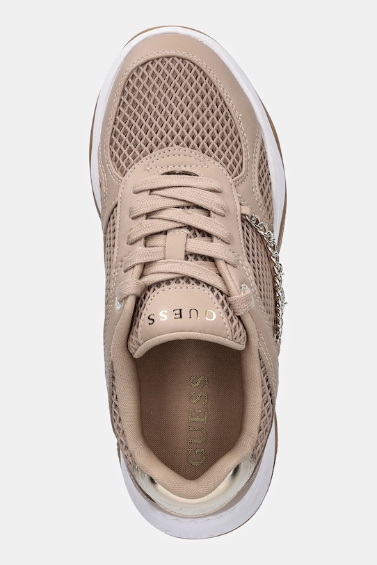 Guess sneakersy HARPAA beżowy FLPHAR.ELE12.OAT