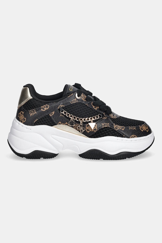 Guess sneakersy HARPAA FLPHAR.FAL12.BLKBR czarny SS26