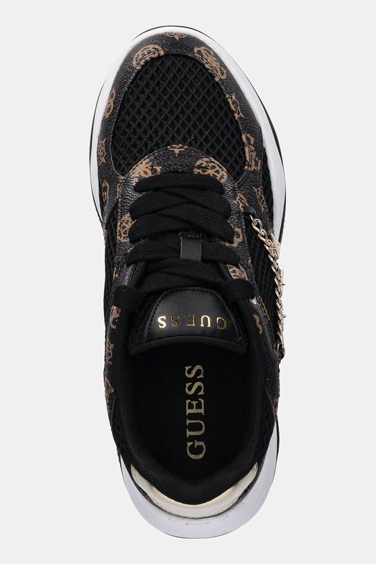 Guess sneakersy HARPAA czarny FLPHAR.FAL12.BLKBR