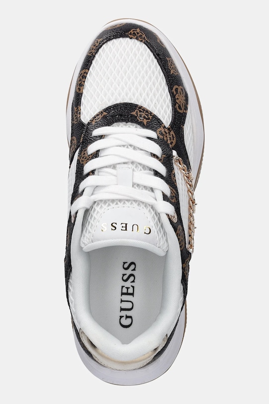 Guess sneakersy HARPAA biały FLPHAR.FAL12.WHIBR