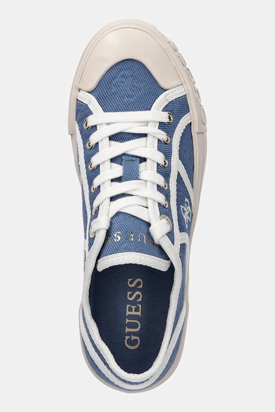 Guess tenisówki ISSAH niebieski FLPISS.FAL12.DENIM