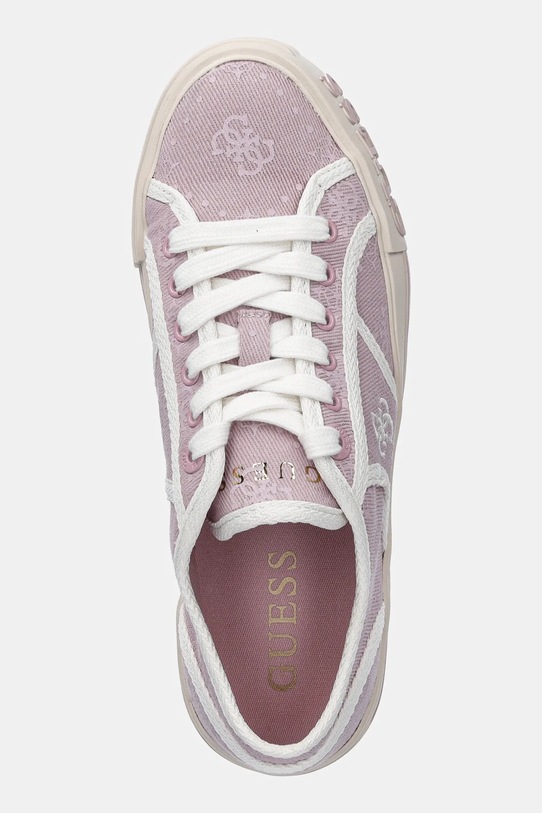 Guess tenisówki ISSAH2 fioletowy FLPI2S.FAL12.PINK