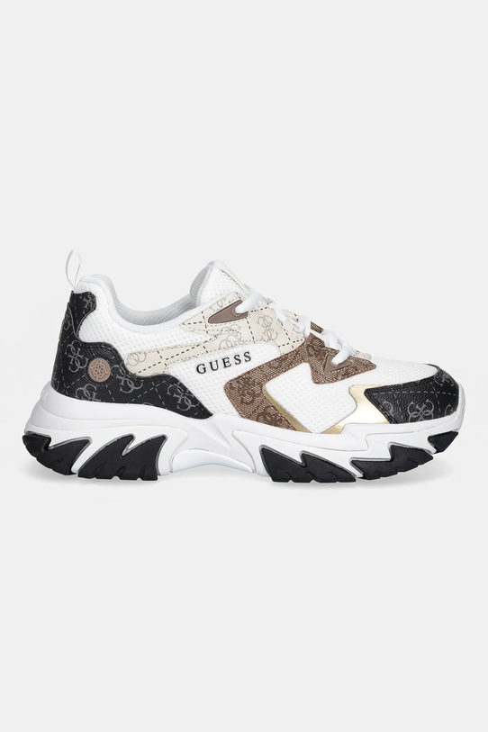 Guess sneakersy NOTISS FLPNTS.FAL12.BEIBR brązowy SS26