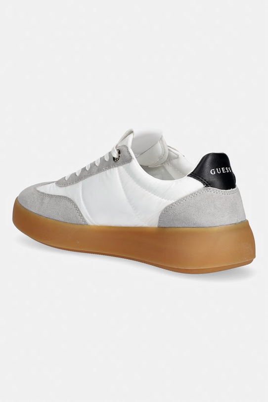 Obuwie Guess sneakersy PARLET FLPPAR.FAB12.WHIGR biały
