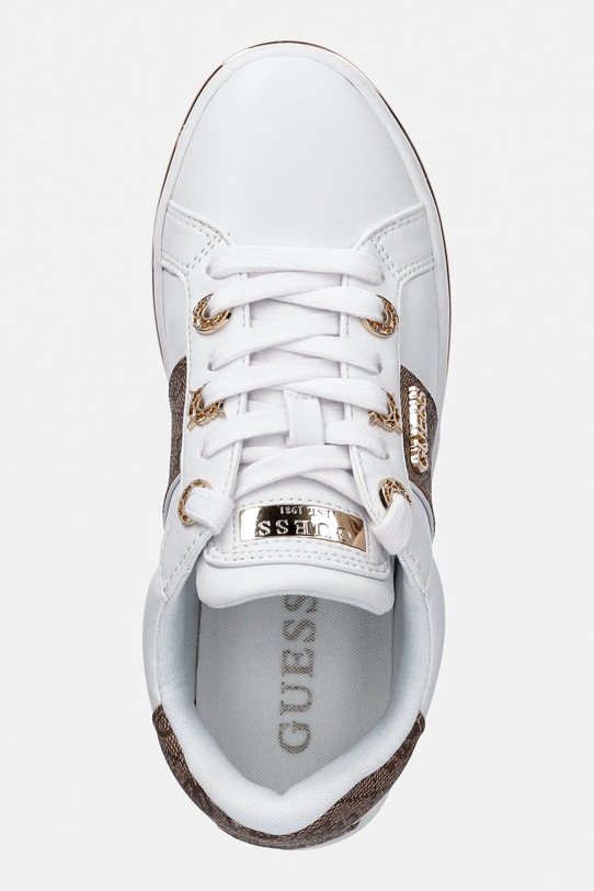 Guess sneakersy STEW biały FLPSTW.FAL12.BEIBR