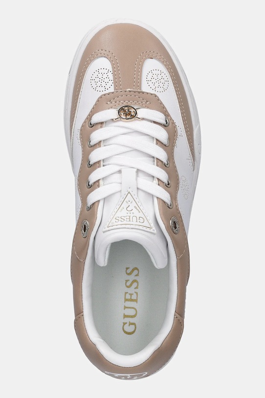 Guess sneakersy SWOLE3 biały FLPSW3.FAL12.WHITE