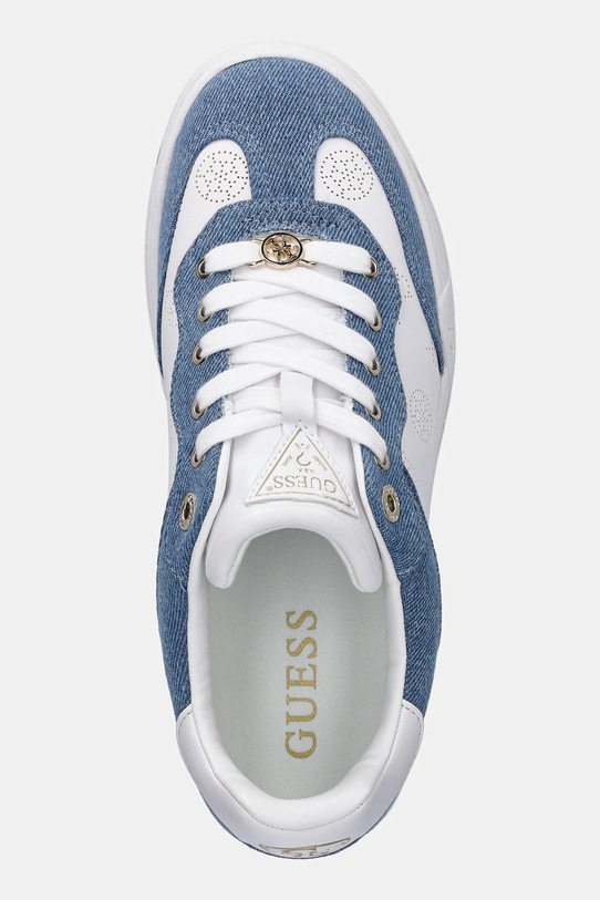 Guess sneakersy SWOLE4 niebieski FLPSW4.DEN12.BLUE