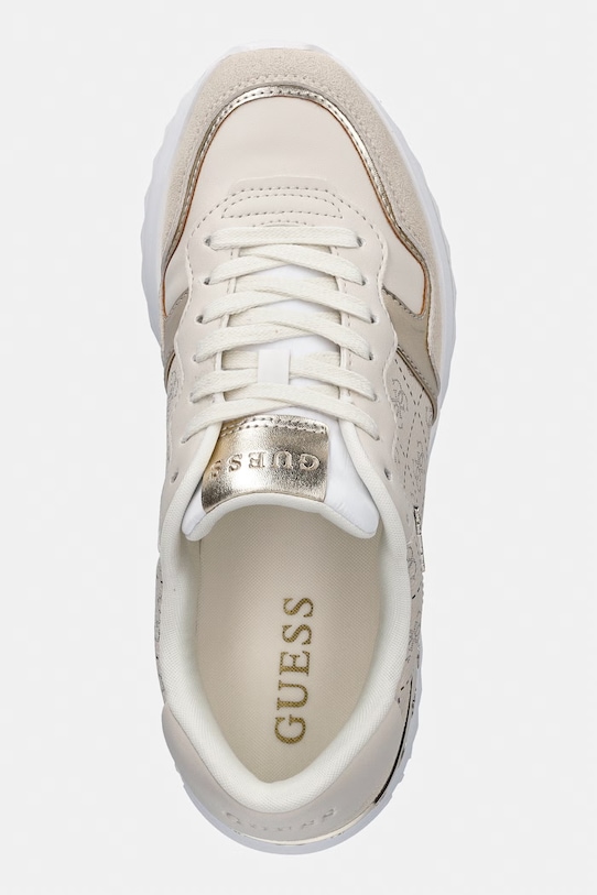 Guess sneakersy VINSA5 beżowy FLPVN5.FAL12.BEIBR