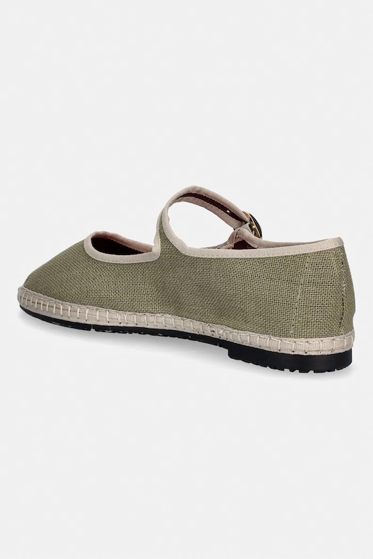 Obutev Flabelus balerinke Ishmael zelena