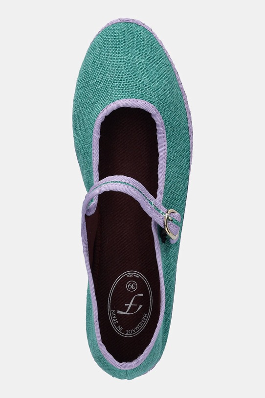 Μπαλαρίνες Flabelus τιρκουάζ Ivetta