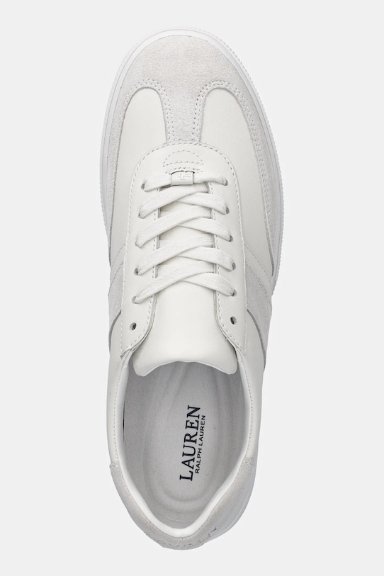 Δερμάτινα αθλητικά παπούτσια Lauren Ralph Lauren Braylee λευκό 802982970001.100
