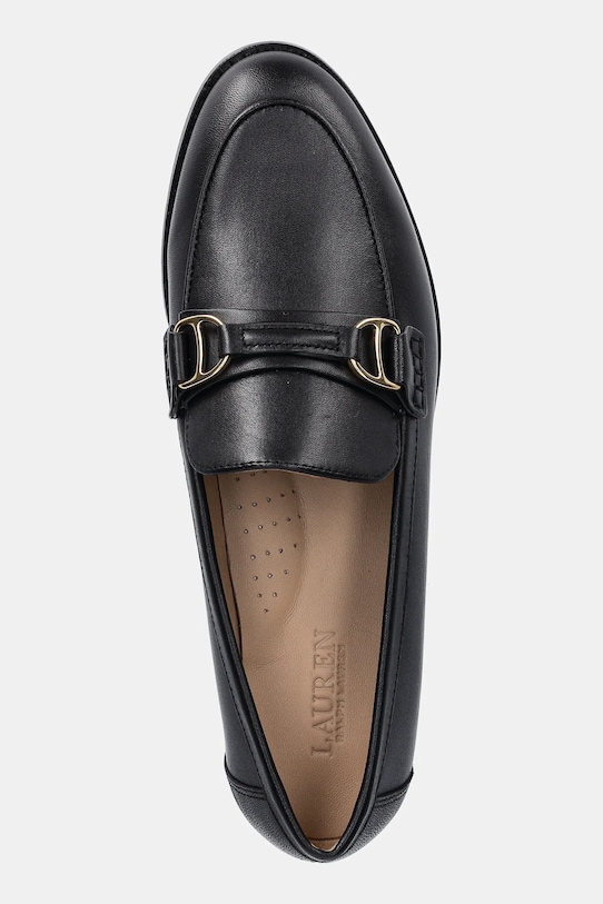 Δερμάτινα μοκασίνια Lauren Ralph Lauren Tasha Loafer μαύρο 802P02121001.001