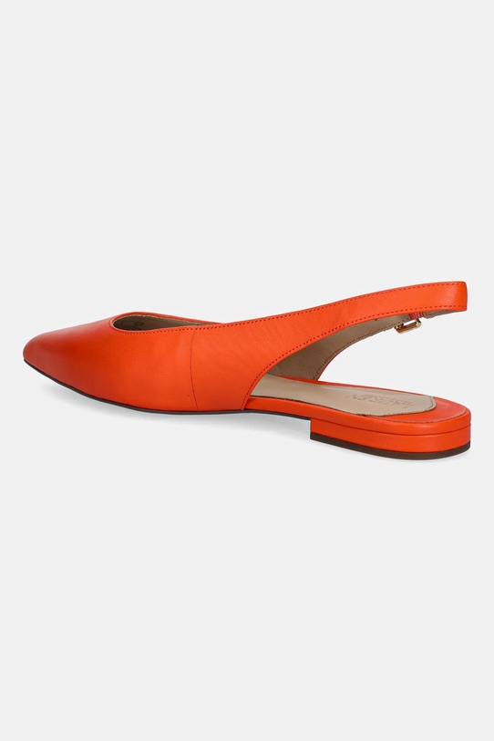 Παπούτσια Δερμάτινες μπαλαρίνες Lauren Ralph Lauren Londyn Slbck 802P04383001.800 πορτοκαλί