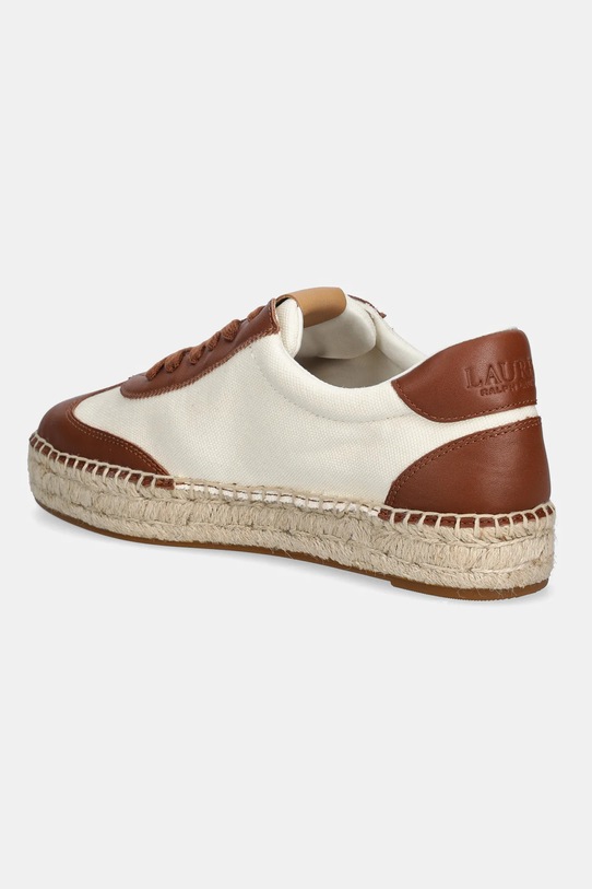 Obuwie Lauren Ralph Lauren sneakersy Luize Sneaker 802P04428003.101 brązowy