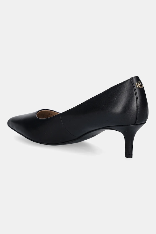 Παπούτσια Δερμάτινες γόβες Lauren Ralph Lauren Adrienne 802P09030001.001 μαύρο