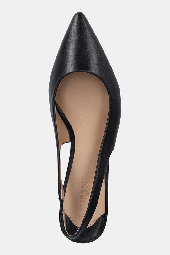 Kožne štikle Lauren Ralph Lauren Lolah II crna 802P09033001.001