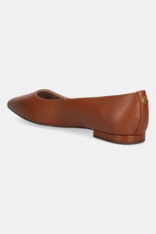 Obuća Kožne balerinke Lauren Ralph Lauren Londyn 802P09039002.200 bež