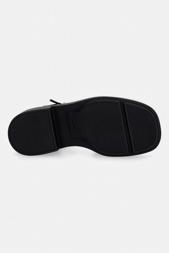Calvin Klein sandale pentru femei CHUNKY SANDAL LTH MG HW0HW03131 negru