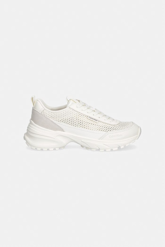 Calvin Klein HIKE RUNNER LUP LIN MESH sneakers pentru femei HW0HW03000 bej SS26