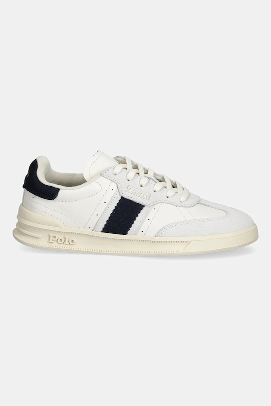 Polo Ralph Lauren sneakersy skórzane Heritage Aera 804936609001 biały SS26