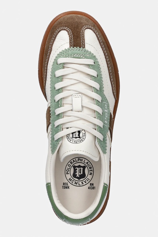 Δερμάτινα sneakers Polo Ralph Lauren Bedford λευκό 804P04920003.101