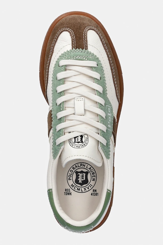 Δερμάτινα sneakers Polo Ralph Lauren Bedford λευκό 804P04920003.101