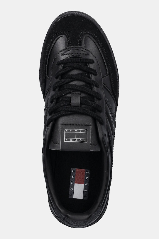 Tommy Jeans sneakersy THE GREENWICH EDGE FLATFORM czarny EN0EN02900