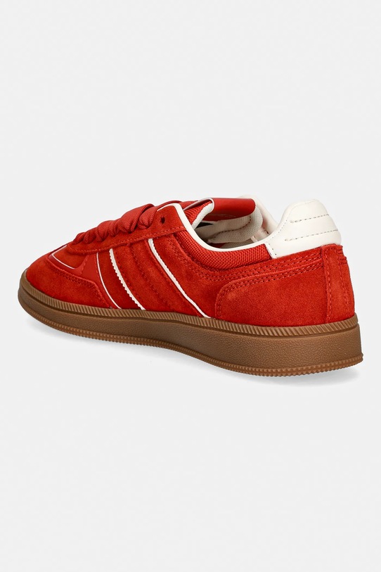 Obuwie Tommy Jeans sneakersy zamszowe THE GREENWICH EDGE SUEDE EN0EN02924 czerwony