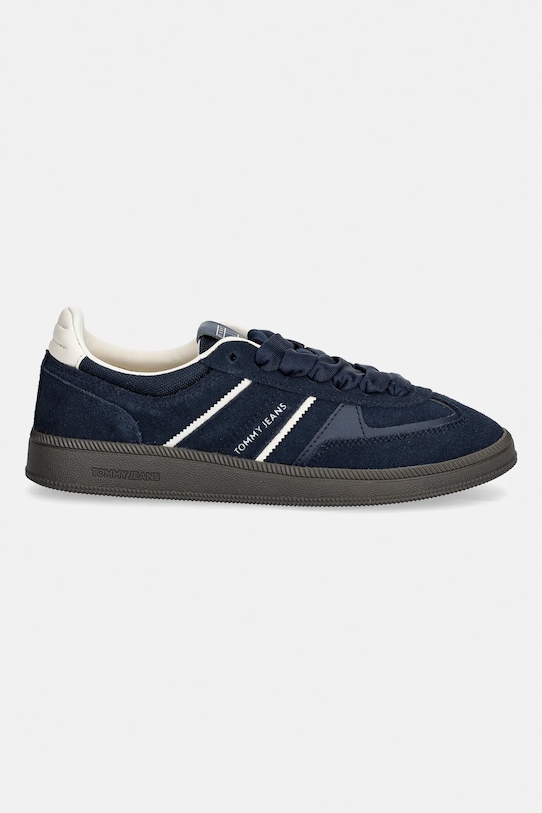 Tommy Jeans sneakersy zamszowe THE GREENWICH EDGE SUEDE EN0EN02924 granatowy SS26