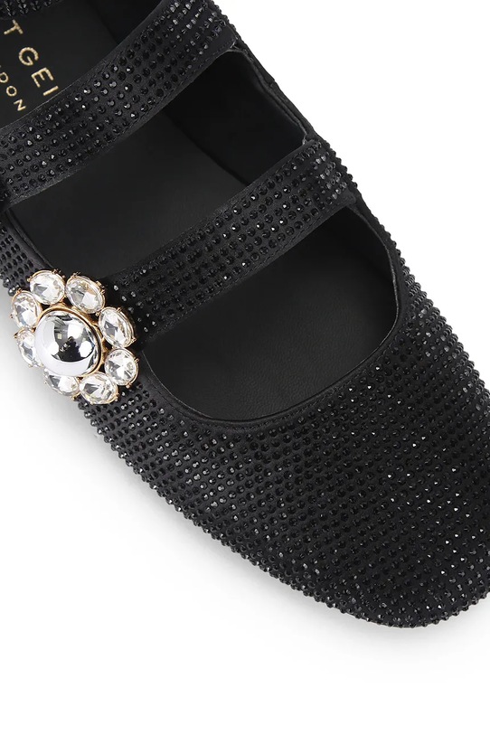 Obuwie Kurt Geiger London baleriny Ornate Gladiator Ballet 5384600069 czarny