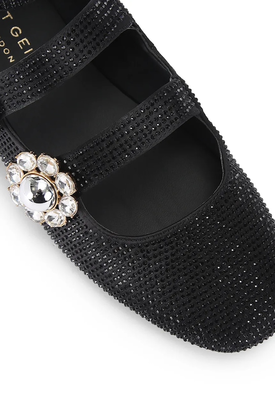 Obuwie Kurt Geiger London baleriny Ornate Gladiator Ballet 5384600069 czarny