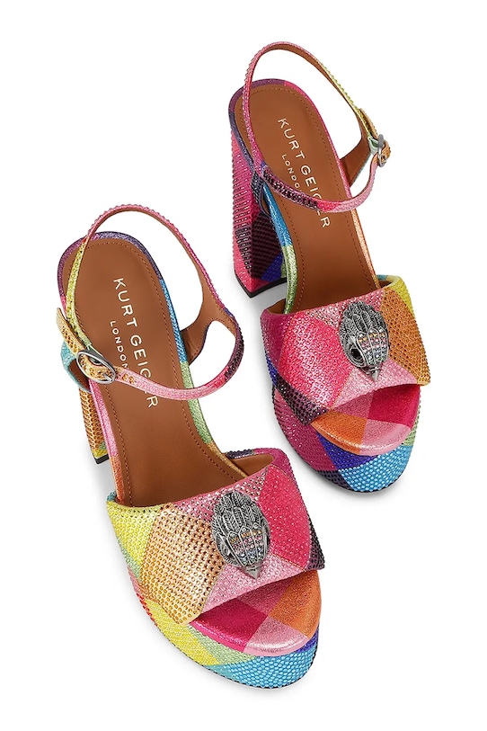 Kurt Geiger London sandały Kensington Platform Sdl 9798869069 multicolor SS26