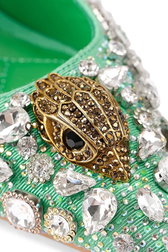 Kurt Geiger London szpilki Belgravia C High Sling zielony 5385873609