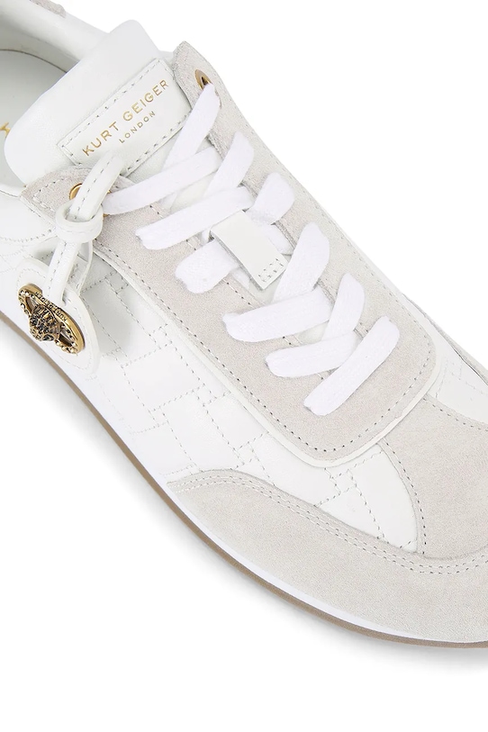 Obuwie Kurt Geiger London sneakersy skórzane Chelsea Tag Runner 3980010129 biały