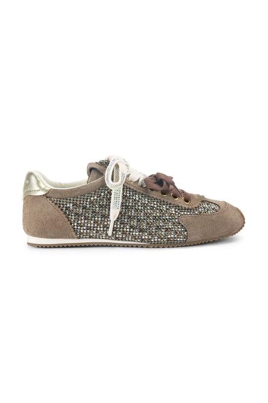 Kurt Geiger London sneakersy Islington Sneaker tekstylny brązowy 4396043609