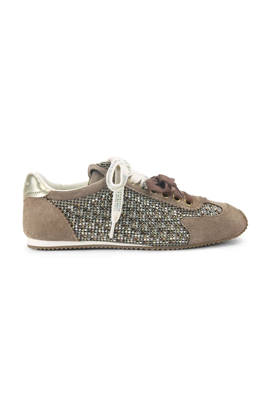 Kurt Geiger London sneakersy Islington Sneaker tekstylny brązowy 4396043609