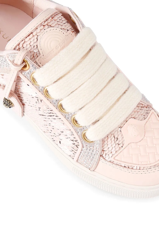 Obuwie Kurt Geiger London sneakersy skórzane Southbank Tag 9564324619 różowy