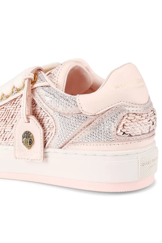 Kurt Geiger London sneakersy skórzane Southbank Tag 9564324619 różowy