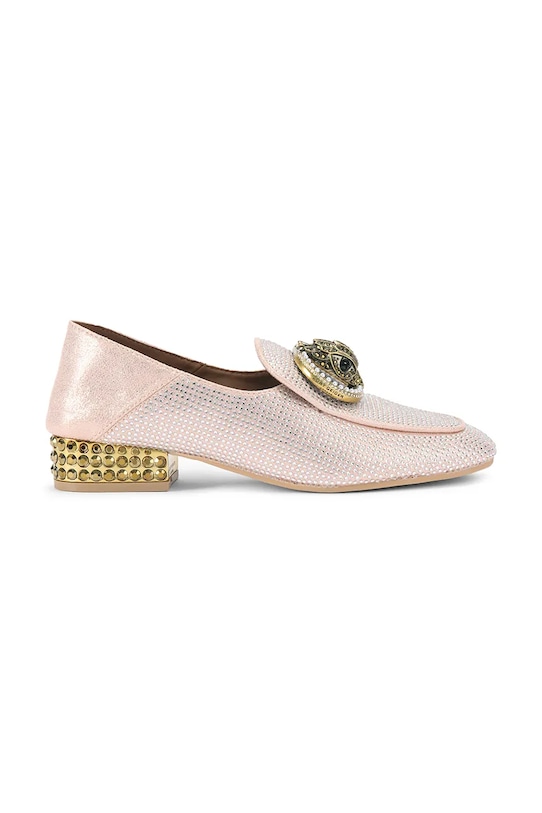Kurt Geiger London mokasyny Chelsea Fold Back Loafer imitacja skóry licowej srebrny 5388924069