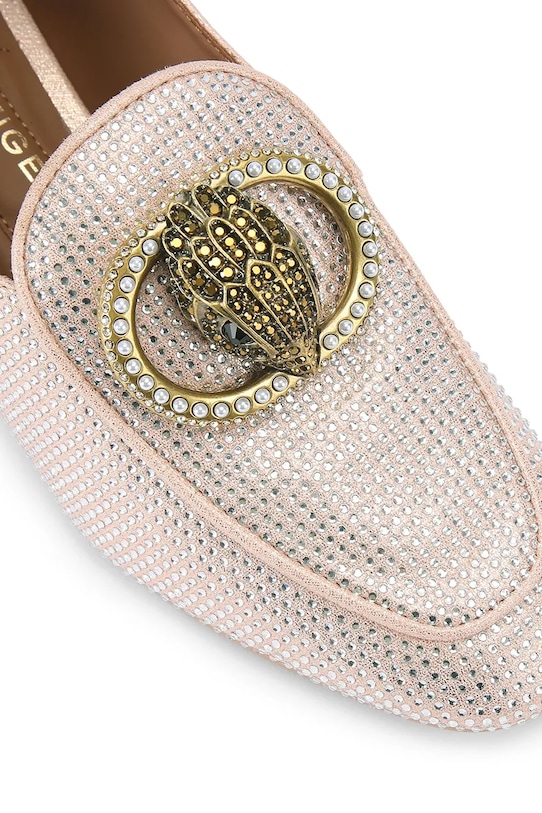 Obuwie Kurt Geiger London mokasyny Chelsea Fold Back Loafer 5388924069 srebrny