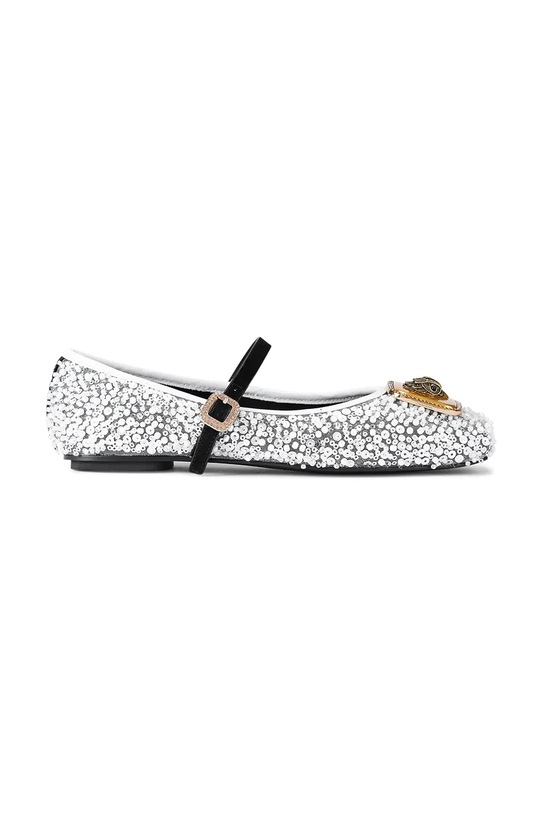 Kurt Geiger London baleriny Pimlico Ballerina srebrny 5392013069