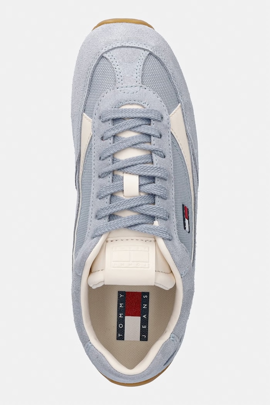 Tommy Jeans ARCHIVE '97 LITE SUEDE tenisky dámske modrá EN0EN02997