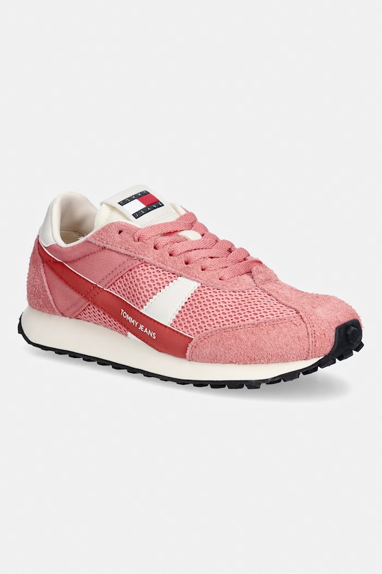 Tommy Jeans TJW RETRO RUNNER ARCHIVE sneakersy damskie różowy EN0EN03013