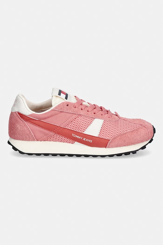 Tommy Jeans TJW RETRO RUNNER ARCHIVE sneakersy damskie EN0EN03013 różowy SS26
